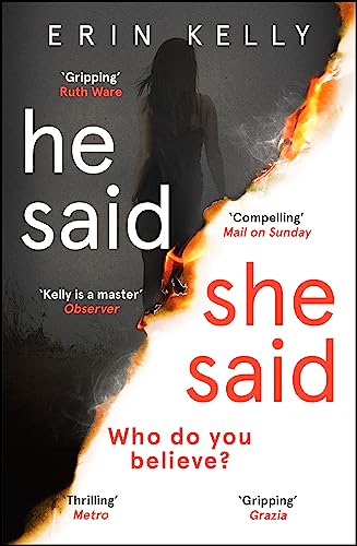 He Said/She Said: the must-read bestselling suspense novel of the year