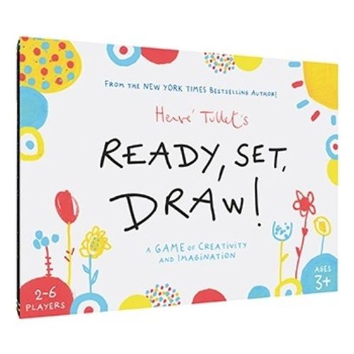 Ready, Set, Draw!: A Game of Creativity and Imagination (Drawing Game for Children and Adults, Interactive Game for Preschoolers to Kids Ages 5-6)