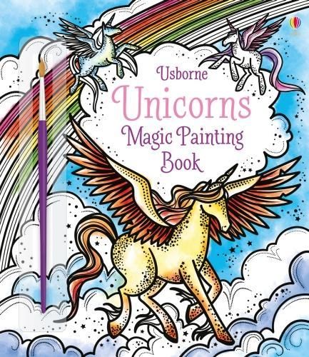 Unicorns Magic Painting Book