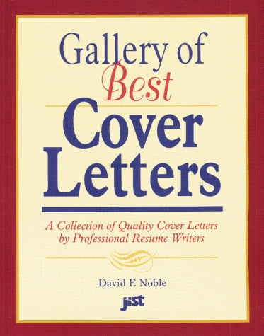 Gallery of Best Cover Letters