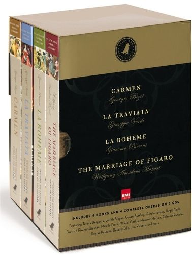 Black Dog Opera Library Box Set: Includes La Boheme, Carmen, La Traviata and The Marriage of Figaro