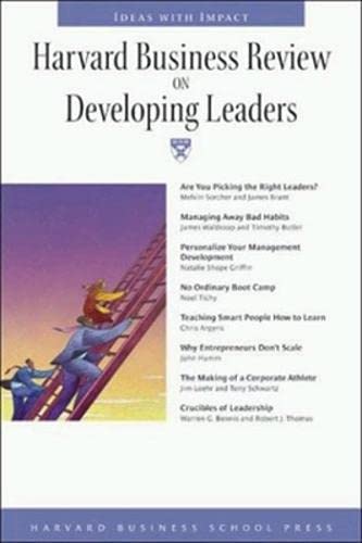 "Harvard Business Review" on Developing Leaders