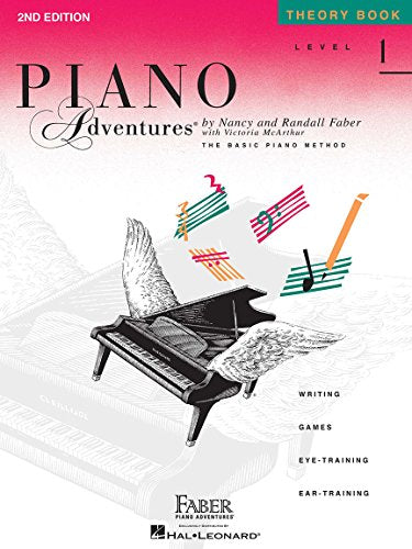 Piano Adventures Theory Book Level 1: 2nd Edition