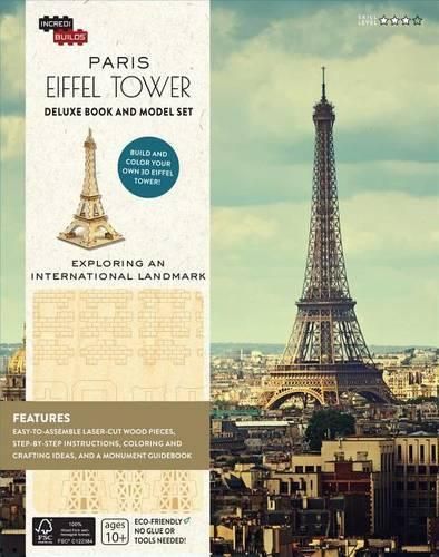 IncrediBuilds: Paris: Eiffel Tower Deluxe Book and Model Set