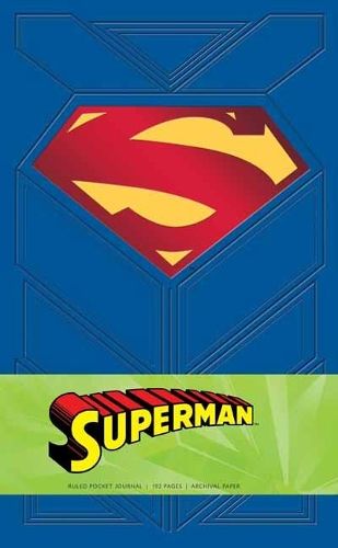 Superman Ruled Pocket Journal