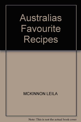 Australia's Favourite Recipes