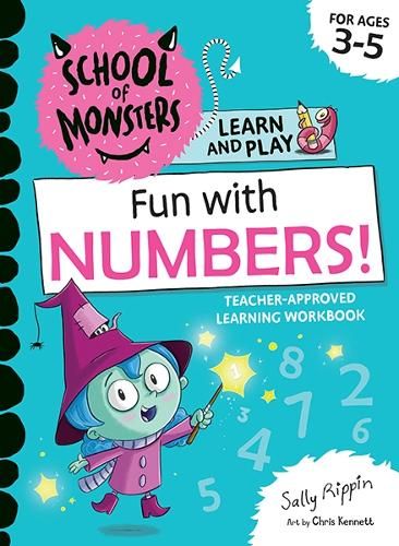 Fun with Numbers!: School of Monsters: Learn and Play Workbook: Volume 2