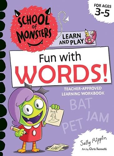 Fun with Words!: School of Monsters: Learn and Play Workbook: Volume 4