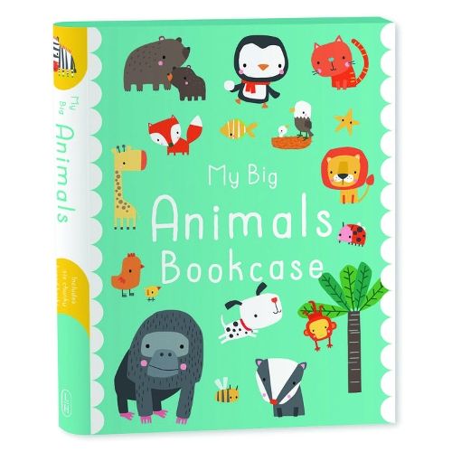 My Big Animals Bookcase: Contains 6 books!