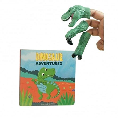 Animal Finger Puppet Books - Dinosaur Adventures 