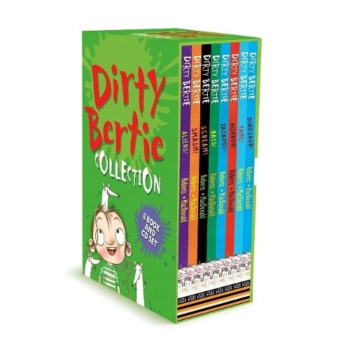 Dirty Bertie Collection: 8 Book and CD Set
