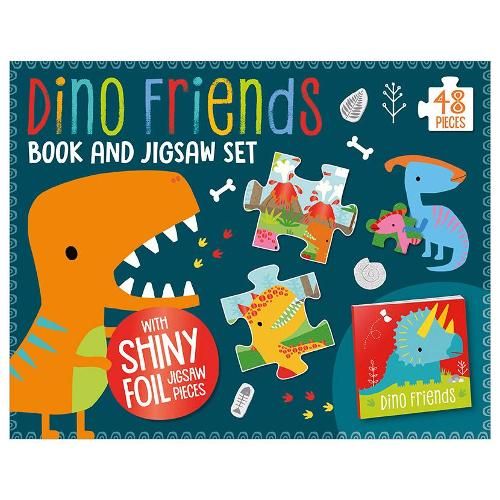 Dino Friends Book and Jigsaw Box Set