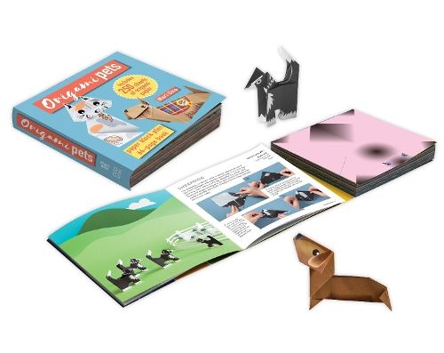 Origami Pets: Paper Block Plus 64-Page Book