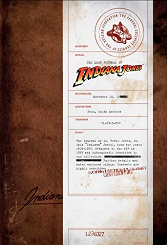 The Lost Journal of Indiana Jones