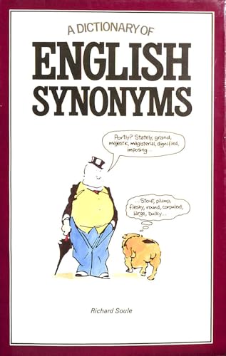 A Dictionary of English Synonyms