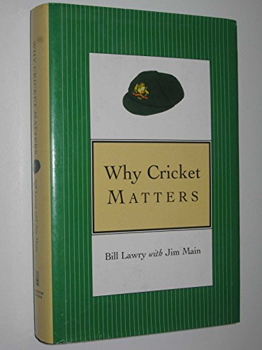 Why Cricket Matters