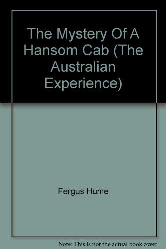The Mystery of a Hansom CAB
