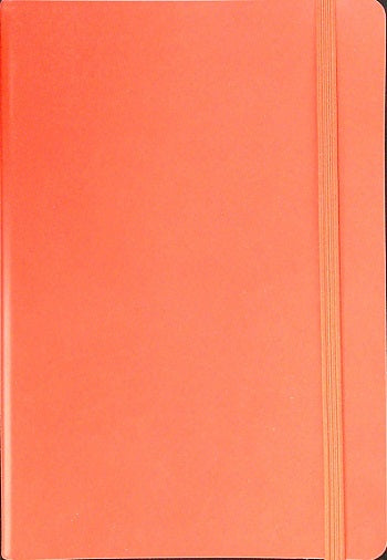 Ashridge A5 Elastic Pu Notebook Red 4410