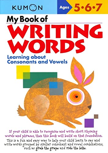 Kumon My Book of Writing Words