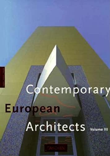 Contemporary European Architects: v. 3