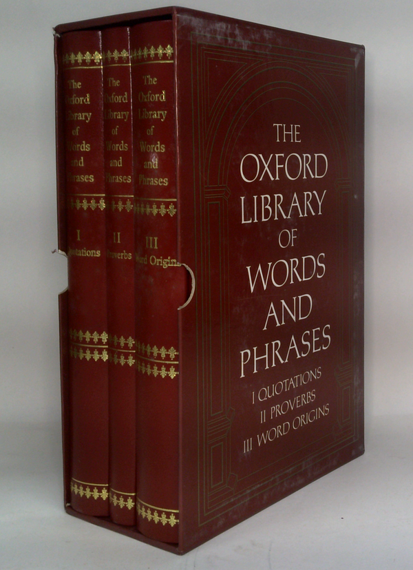 The Oxford Library Of Words And Phrases