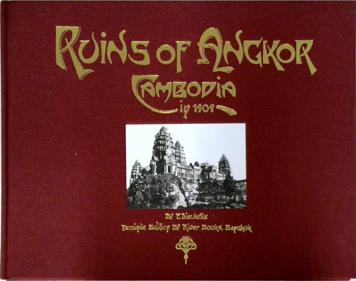 Ruins of Angkor Cambodia in 1909