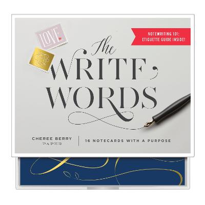 Cheree Berry the Write Words Greeting Assortment with Booklet