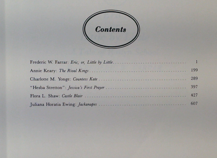 Masterworks of Children's Literature Volume 5 : 1837-1900 the Victorian Age