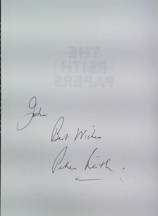 The Reith Papers (SIGNED)