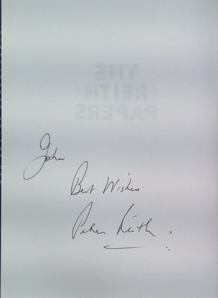 The Reith Papers (SIGNED)