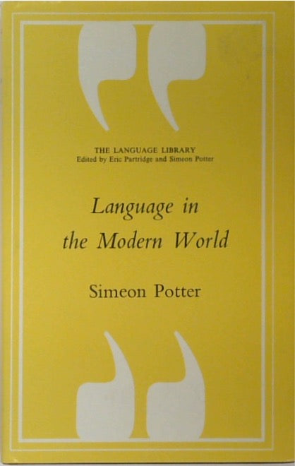 Language in the Modern World