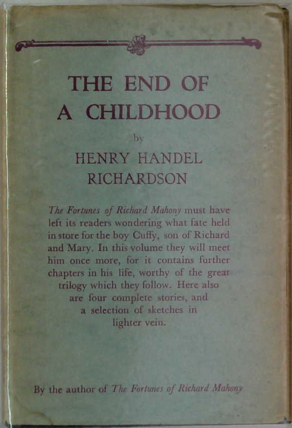 The End Of A Childhood And Other Stories