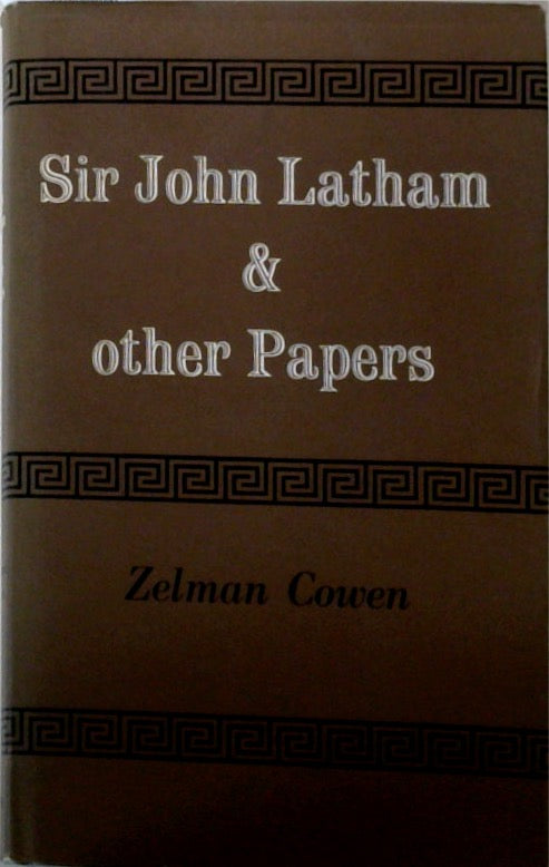 Sir John Latham & Other Papers