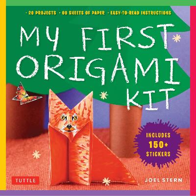 My First Origami Kit: [Origami Kit with Book, 60 Papers, 150 Stickers,