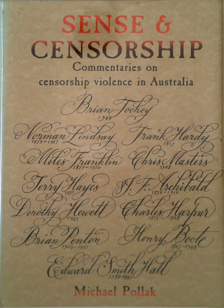 Sense & Censorship: Commentaries On Censorship Violence In Australia