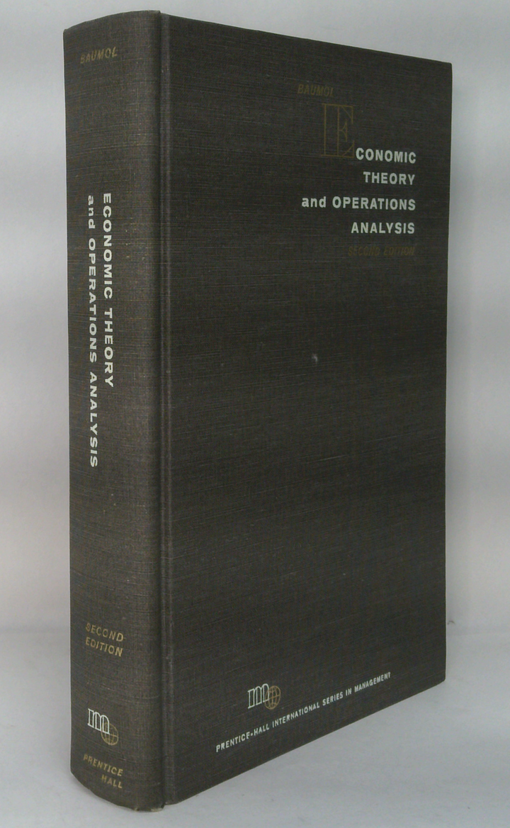 Economic Theory And Operations Analysis