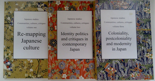 Japanese Studies: Communities, Cultures, Critiques (Three-Volume Set)