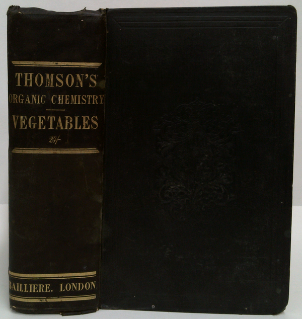 Chemistry of Organic Bodies: Vegetables