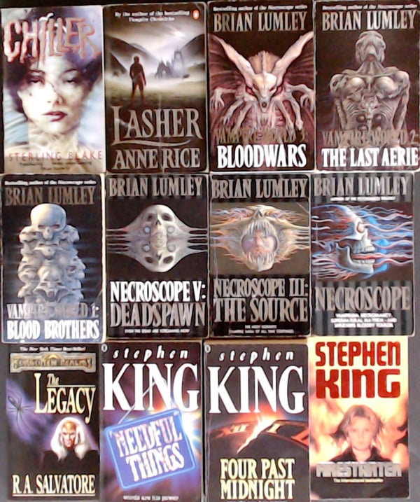 Secondhand Horror, Thriller & Fantasy Bargain Book Box DSH1001