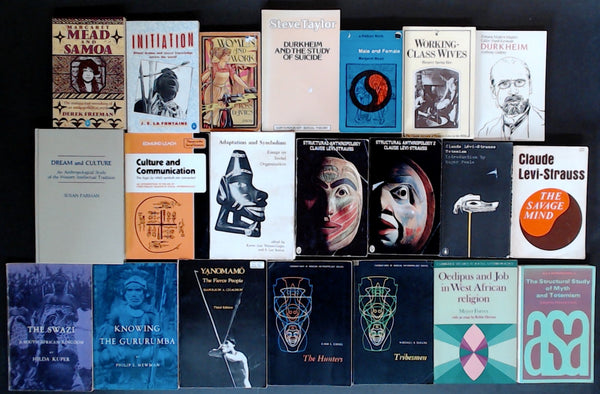 Secondhand Anthropology & Sociology Bargain Book Box DSH1058