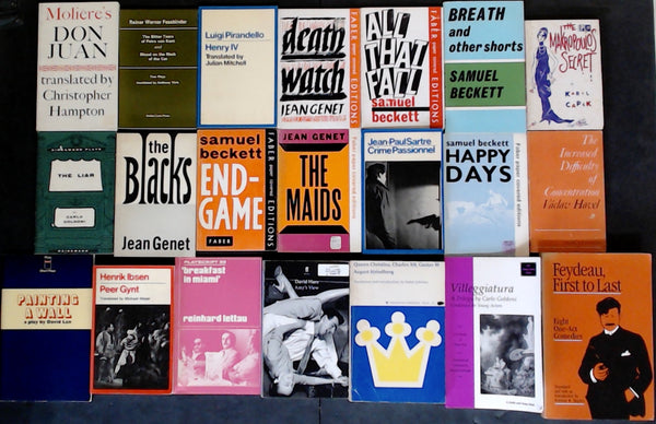 Secondhand World Drama and Existentialist Theatre Bargain Book Box DSH1106
