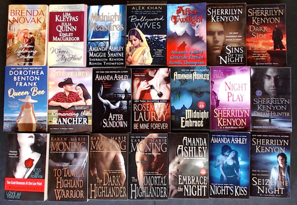 Secondhand Paranormal and Contemporary Romance Bargain Book Box DSH1125