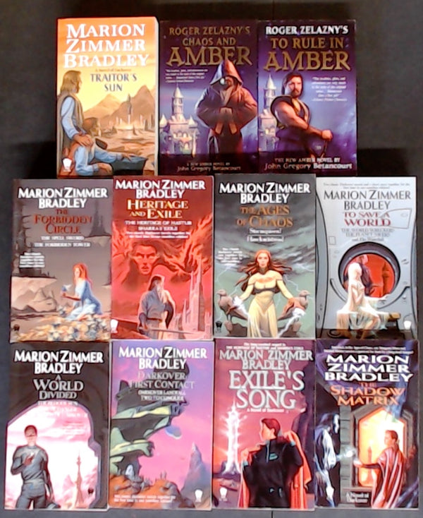 Secondhand Darkover and Amber Saga Bargain Book Box DSH1128