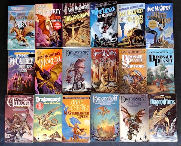 Secondhand Pern and Dragonrider Fantasy Bargain Book Box DSH1129