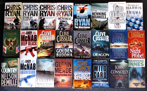 Secondhand  Action & Adventure Bargain Book Box DSH1148
