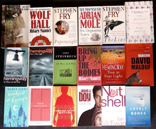 Secondhand Literary Fiction Bargain Book Box DSH1167