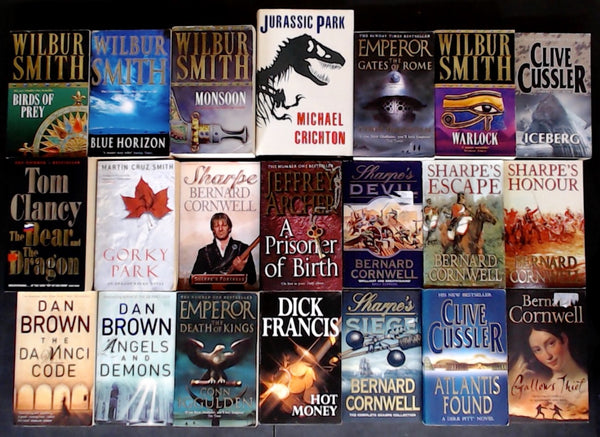 Secondhand  Action & Adventure Bargain Book Box DSH1170