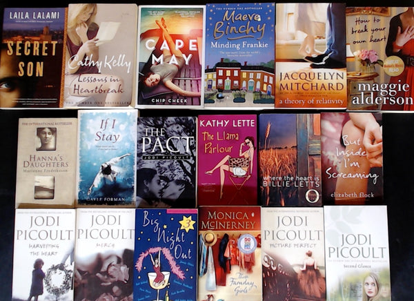 Secondhand Fiction Bargain Book Box DSH1290