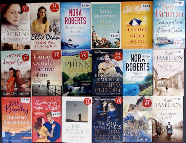 Showroom Sample Romance & Relationships Bargain Book Box DSH1335