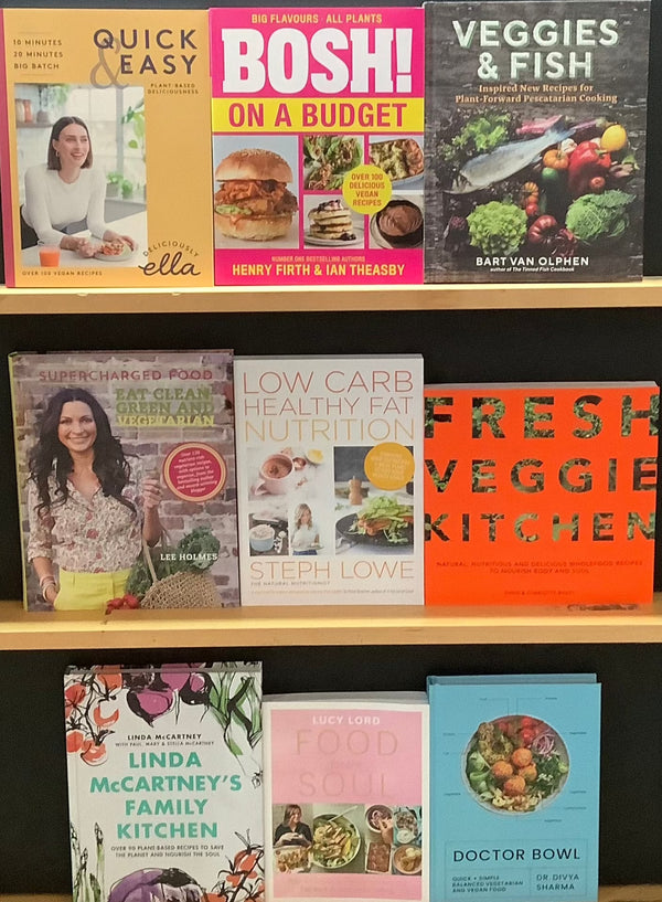 Vegetarian & Healthy Cookery Mini Bargain Book Box
